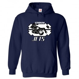 London Jets Sci-Fi Dwarfs Retro Unisex Kids and Adults Pullover Hoodie									 									 									